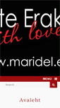 Mobile Screenshot of maridel.ee